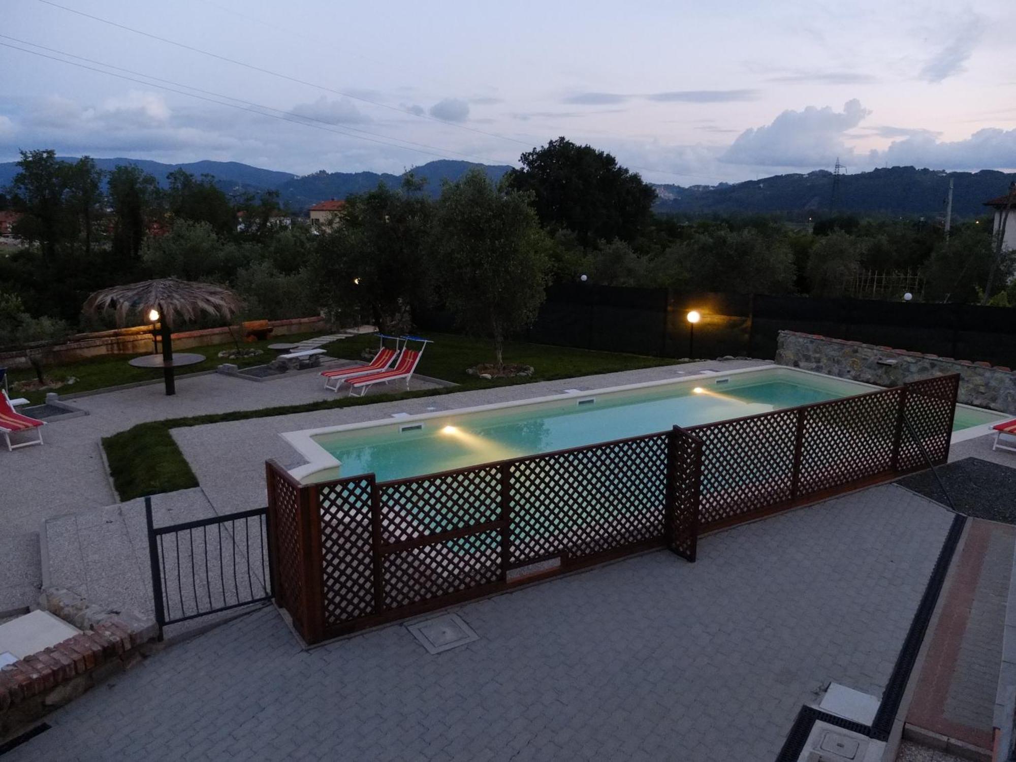 La Fonda Casa Vacanze-Appartamenti Con Piscina Santo Stefano di Magra Eksteriør bilde